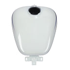Fuel Gas Tank for Harley Touring (2008–2023) - White Amethyst Black Flames