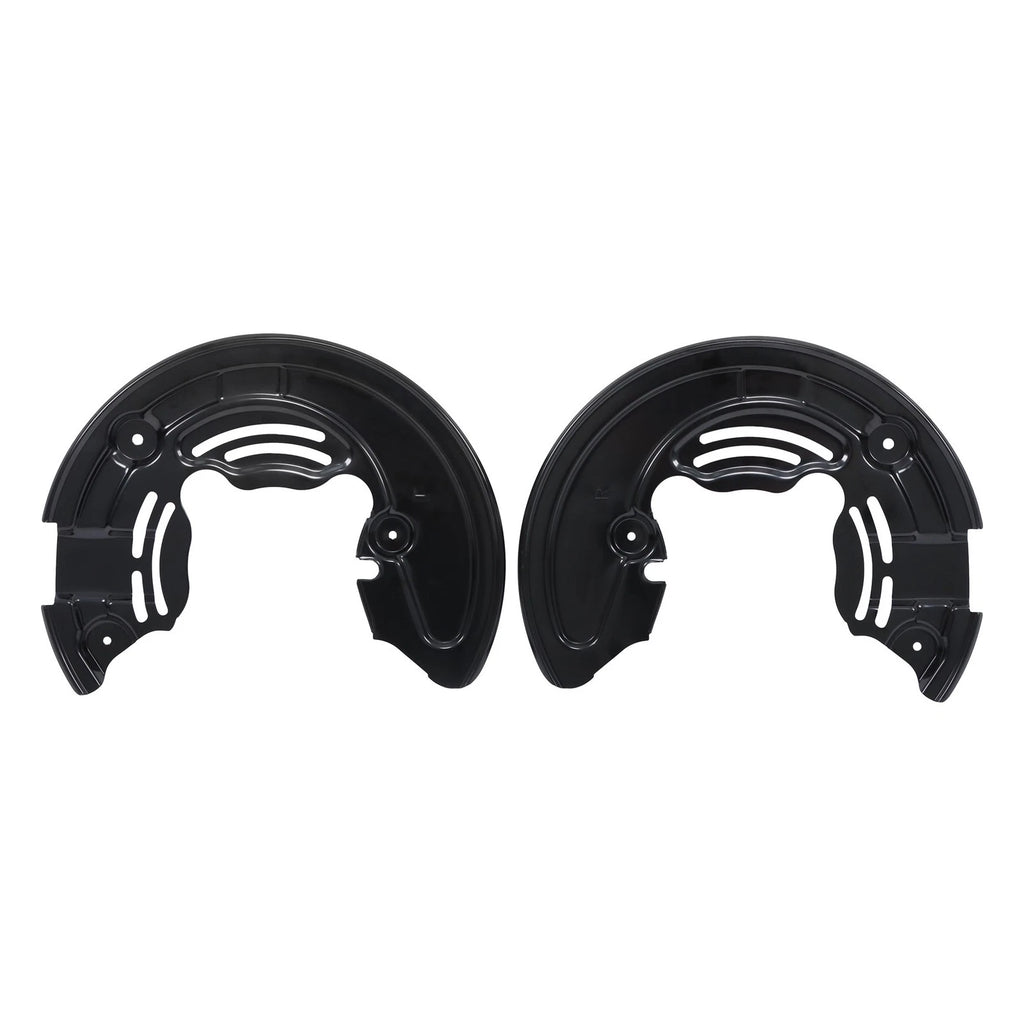 Front Brake Dust Shields Splash Pair for Lincoln Navigator, Ford F-150 (2007-2023)