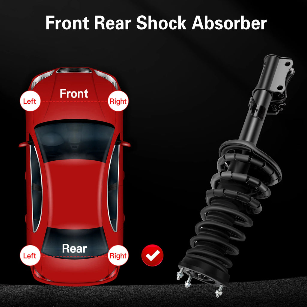 Set of 2 Rear Quick Complete Struts for Toyota Camry Avalon Lexus ES300
