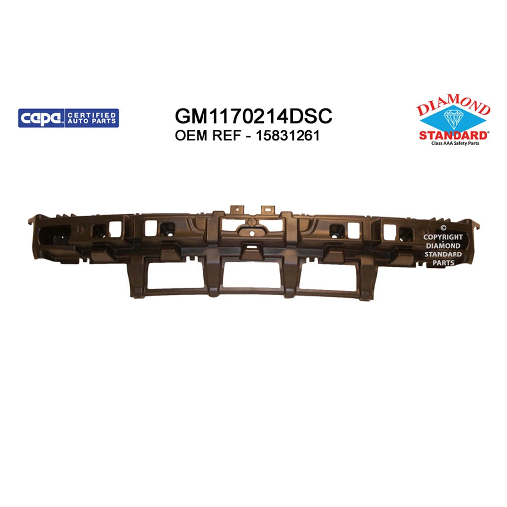 Replacement Polypropylene Rear Bumper Impact Absorber For 2008-2012 Chevy Malibu