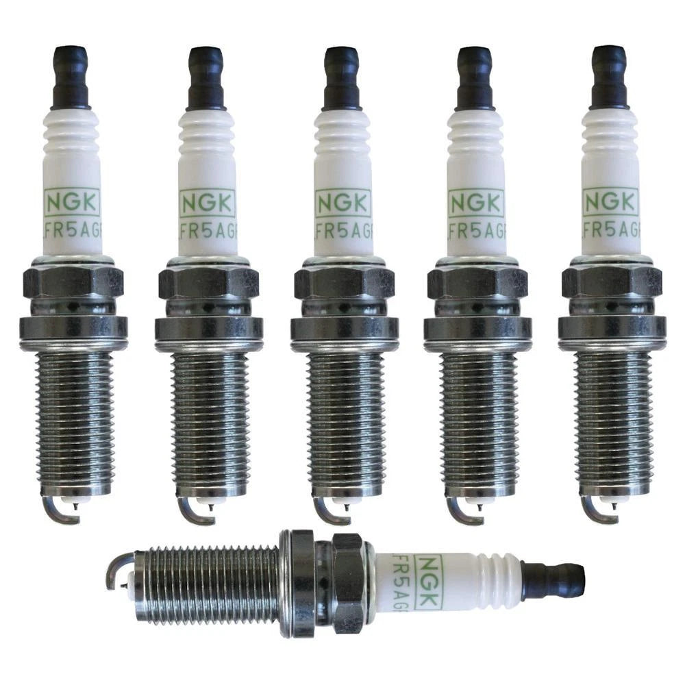 Set of 6 NGK G-Power Platinum Spark Plugs for Honda Lexus Saab Subaru Toyota