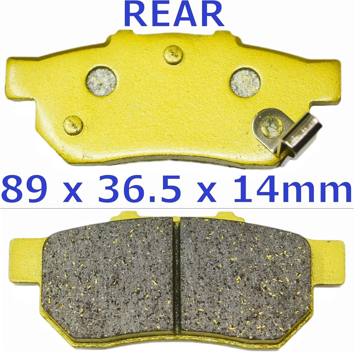 Front & Rear Brake Pads for Honda Big Red 700 MUV (2009–2013)