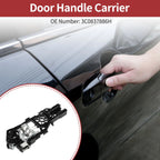 Front Right Door Handle Carrier for Volkswagen Passat (2006–2010) No. 3C0837886H Black