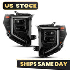 Full LED Headlights Pair for GMC Sierra 1500 (2022–2026)
