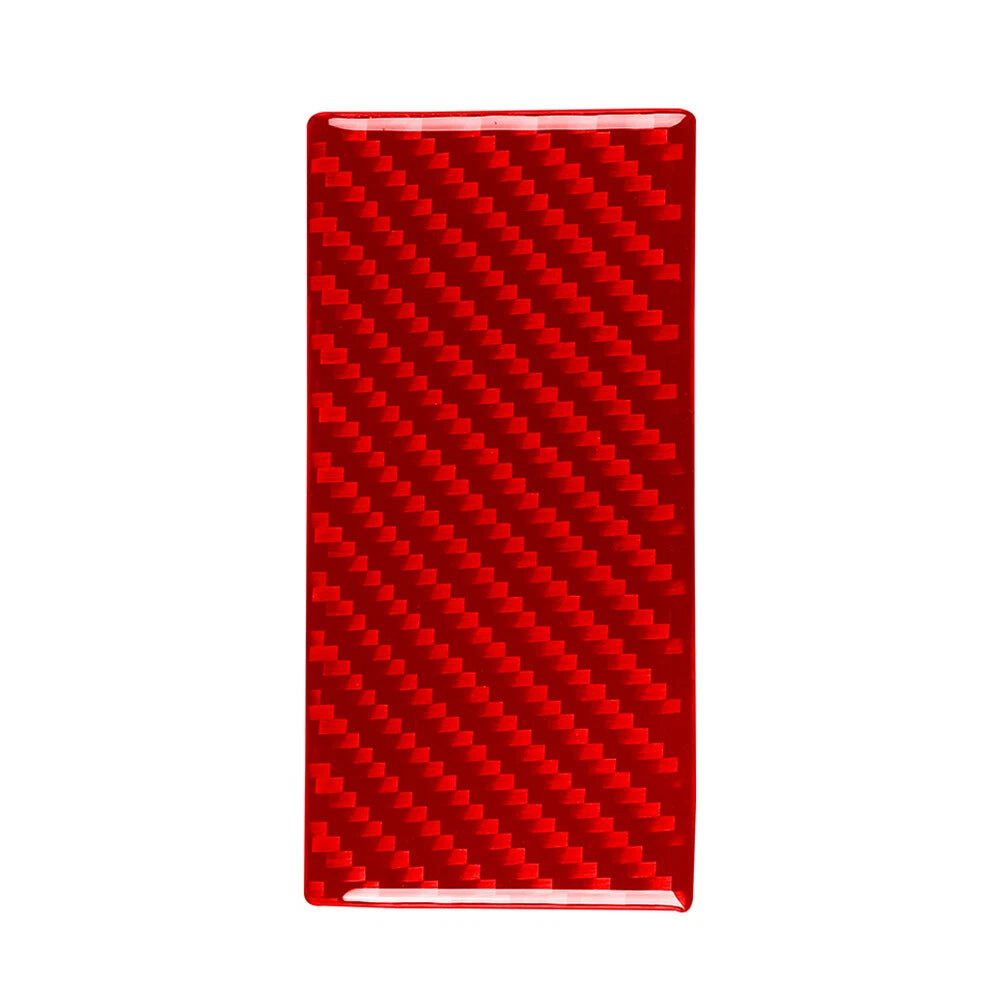 Carbon Fiber Red Driver Door Storage Panel Trim for BMW 3 Series E36 (1994–1996)