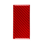 Carbon Fiber Red Driver Door Storage Panel Trim for BMW 3 Series E36 (1994–1996)