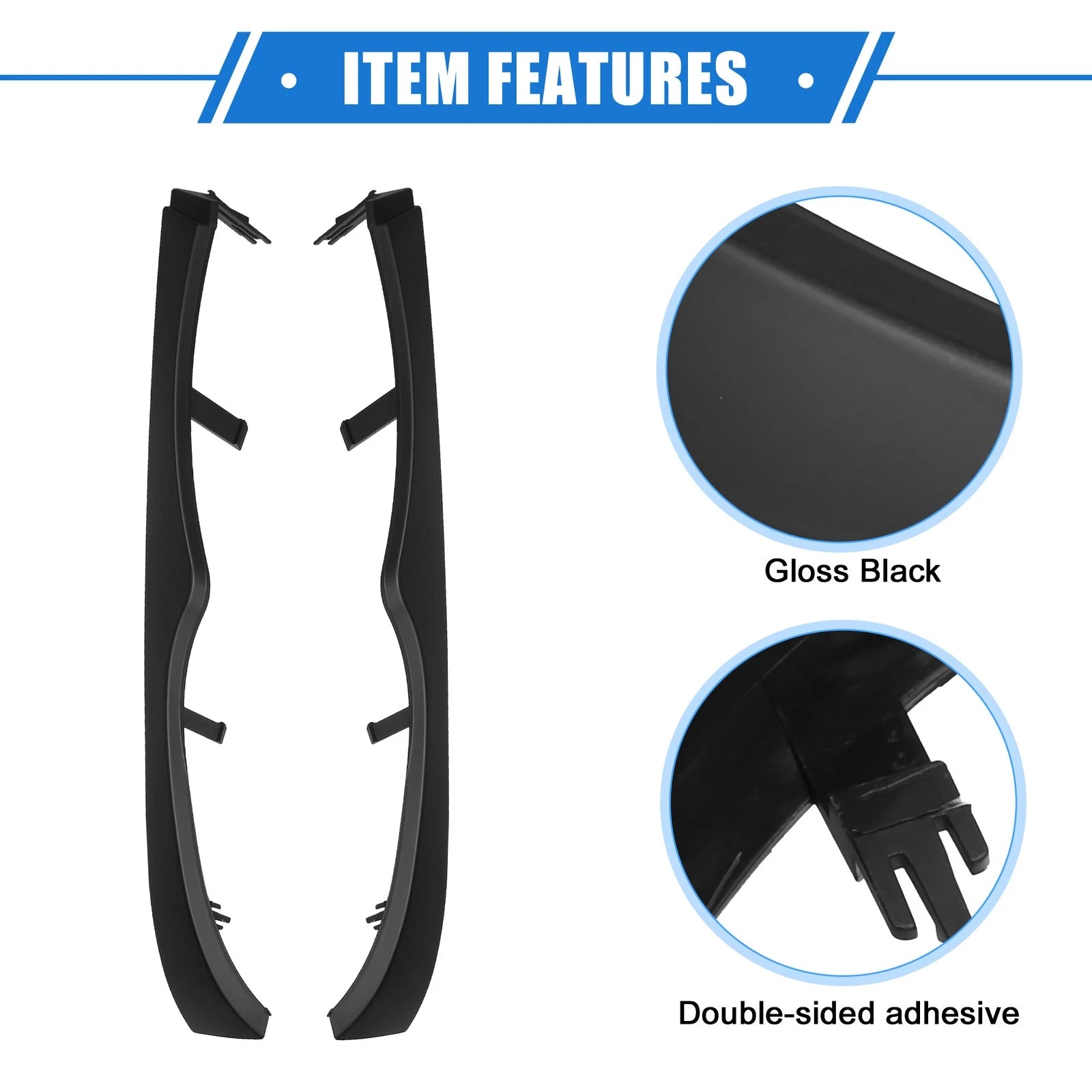 1 Pair Lower Grille Headlight Trim Panel for BMW 330xi (2006–2006)