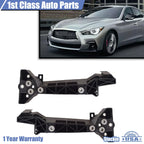 Set of 2 Hand Radiator Core Support Brackets for Infiniti Q50 (2014–2020)