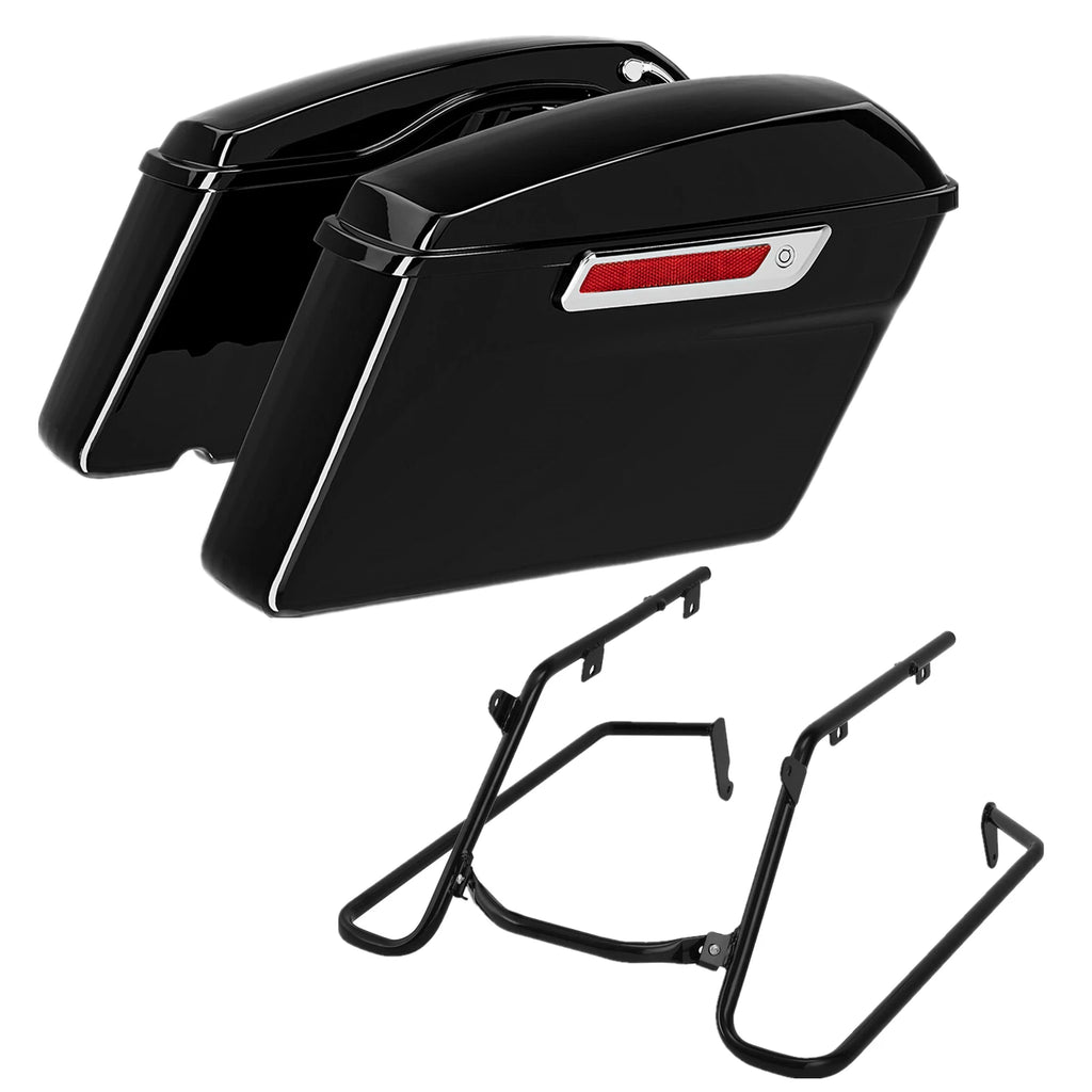 Saddlebags & Conversion Brackets for Harley Softail FLFB FLFBS FXBR FXBRS (2018–2023)