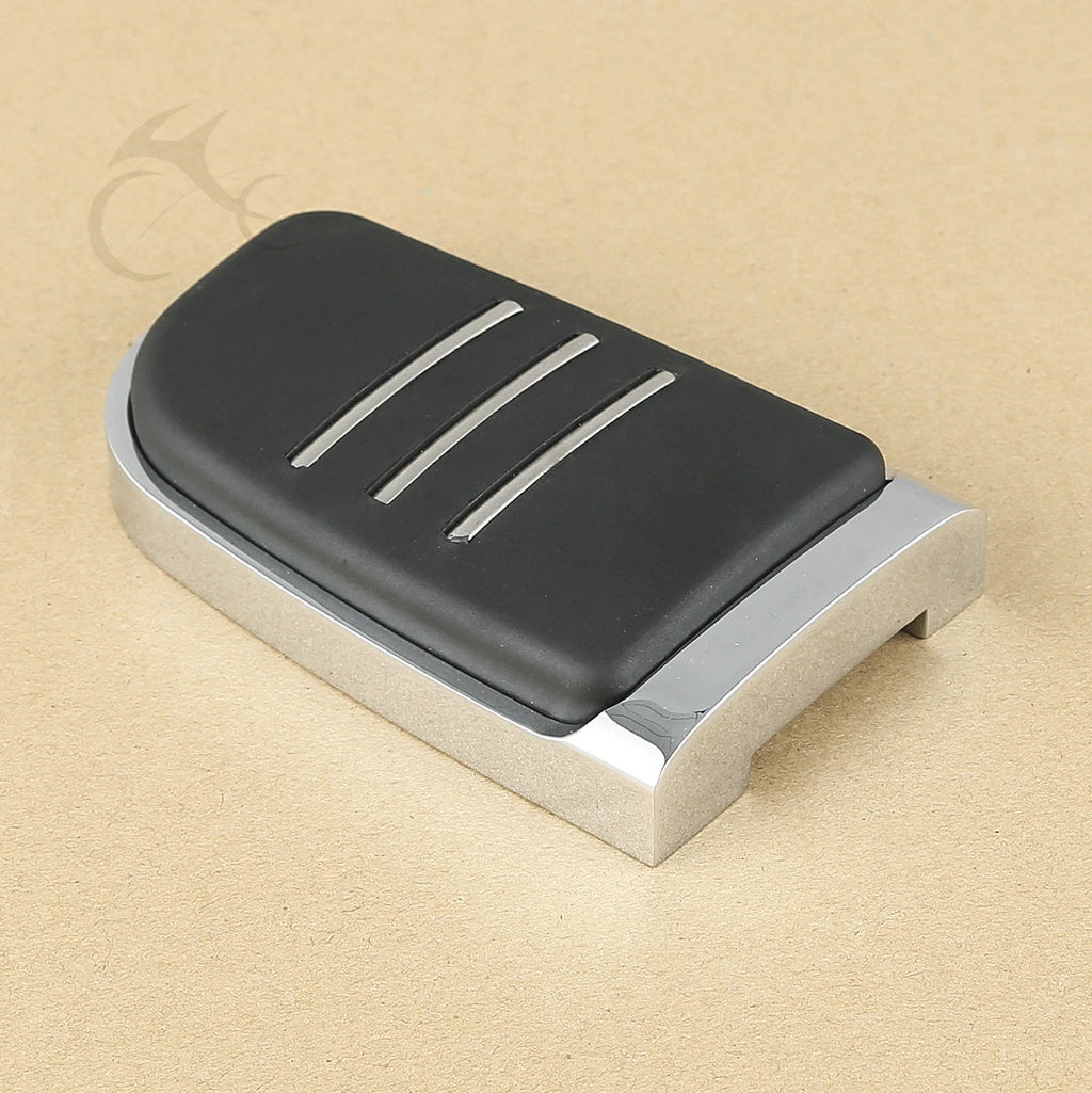 Chrome Brake Pad Pedal for Harley Street Glide (1980–2023), Softail (1986–2017)
