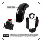 Rear Fender Fascia LED Light for Harley Touring Street Road Glide (2014–Up)