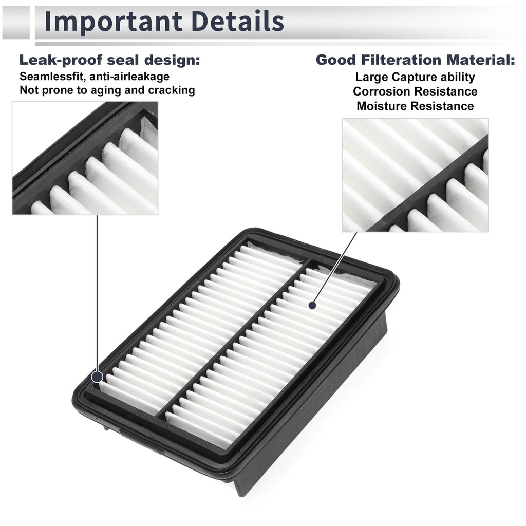 Engine Air Filter No. 28113F2000/28113F0000 for Hyundai Elantra (2017–2020)