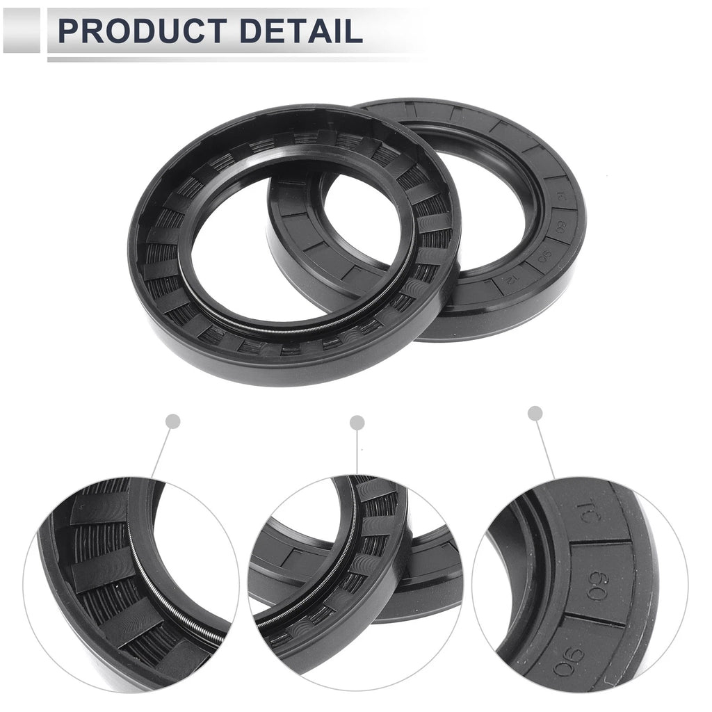 Set of 5 Oil Seal Rotary Shaft Seal 60x90x12mm for Various Models