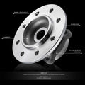 Set of 2 Front Left Right Wheel Bearing & Hub for Dodge Ram 2500 (1994–1999)