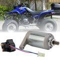 Starter & Starter Relay Solenoid for Yamaha Warrior 350 YFM350 (1987–2004)