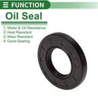 Set of 5 Oil Seals NBR Rubber 32x62x8mm for Automotive Applications
