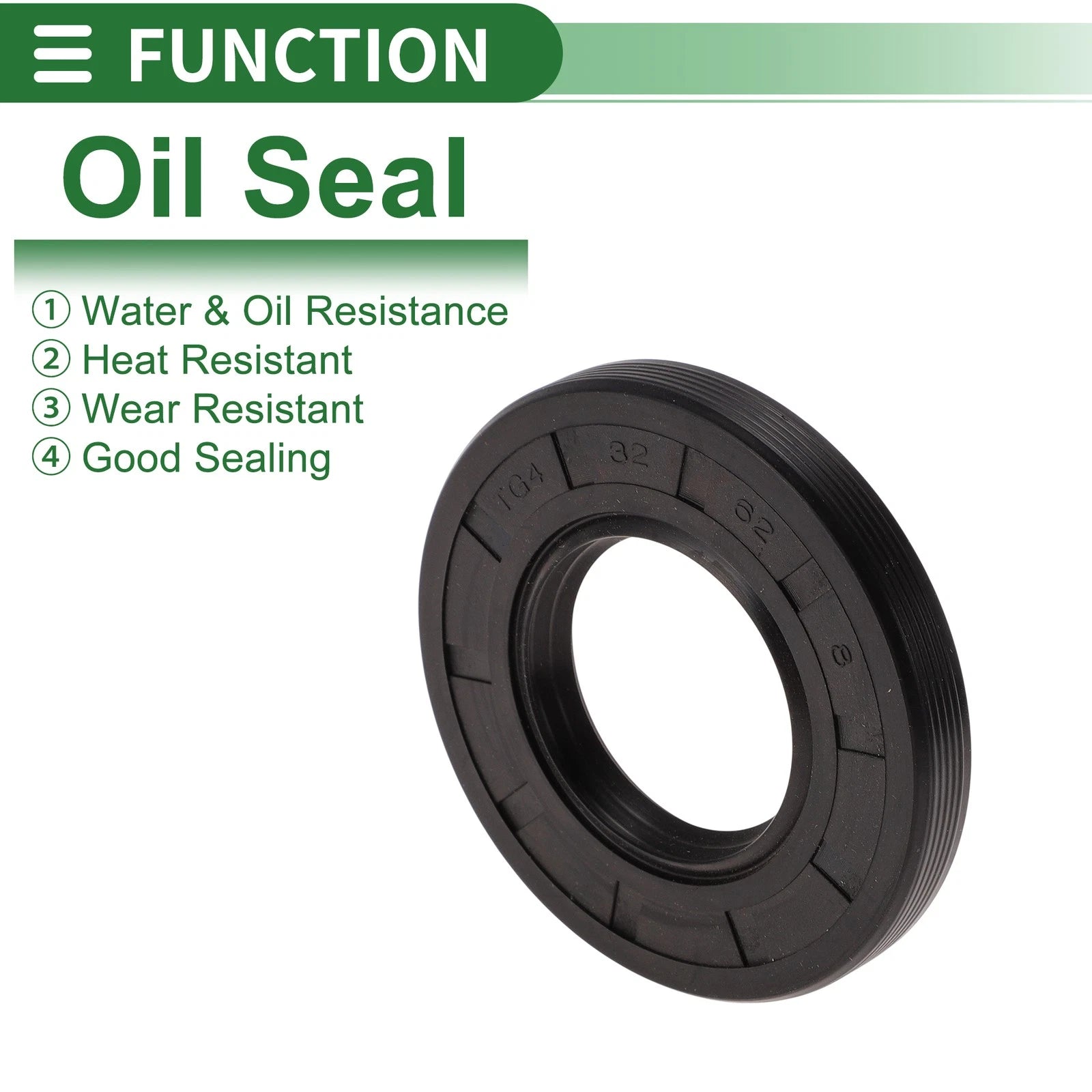 Set of 5 Oil Seals NBR Rubber 32x62x8mm for Automotive Applications