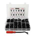 240Pc Bumper Nylon Rivet Retainer Push Pin Clip for