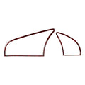 Dashboard Air Vent Outlet Cover Trim for BMW 3 Series E36 (1991–1999) Red Wood Grain
