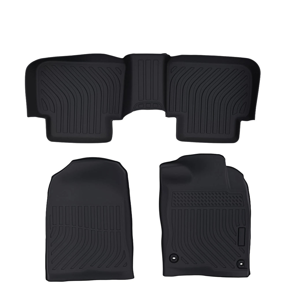 Set of 4 Black TPE All-Weather Floor Mats for Acura Integra (2023–2025)
