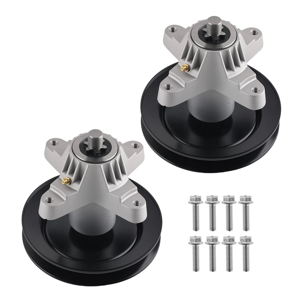 2X Spindle Assembly for MTD 13A1762F229 618-04474 918-04474 618-04495A