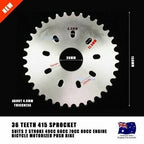 36T Rear Sprocket for Motorized Bicycle (49cc–80cc)