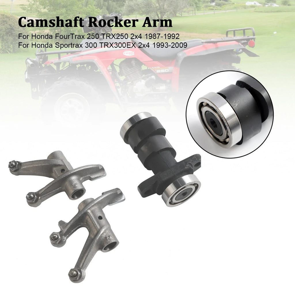 Camshaft Rocker Arm for Honda Fourtrax 250 TRX250 (1987–1992) Sportrax 300 TRX (1993–2009)