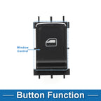 Passenger Side Power Window Switch for Volkswagen Lavida (2015–2019) No. 18D959855D