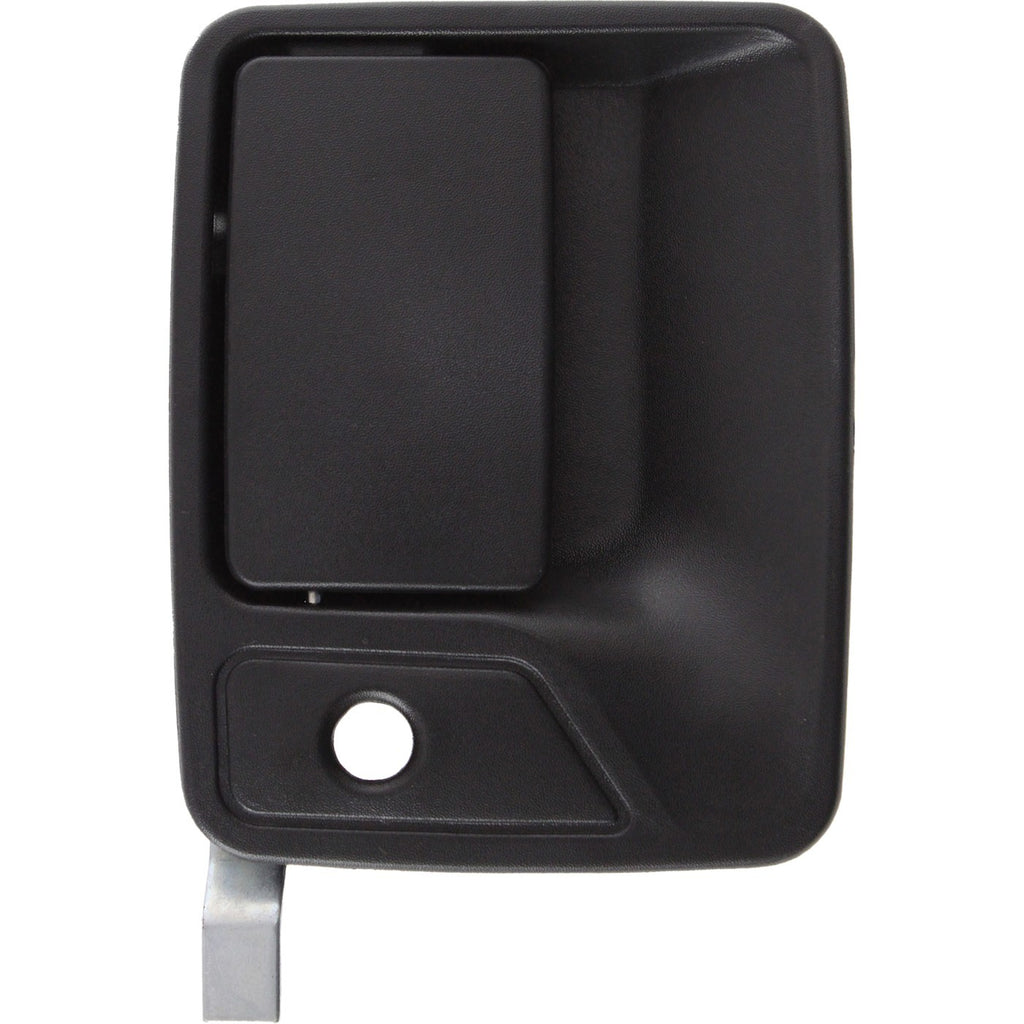 Passenger Side Front Exterior Door Handle Black for Super Duty