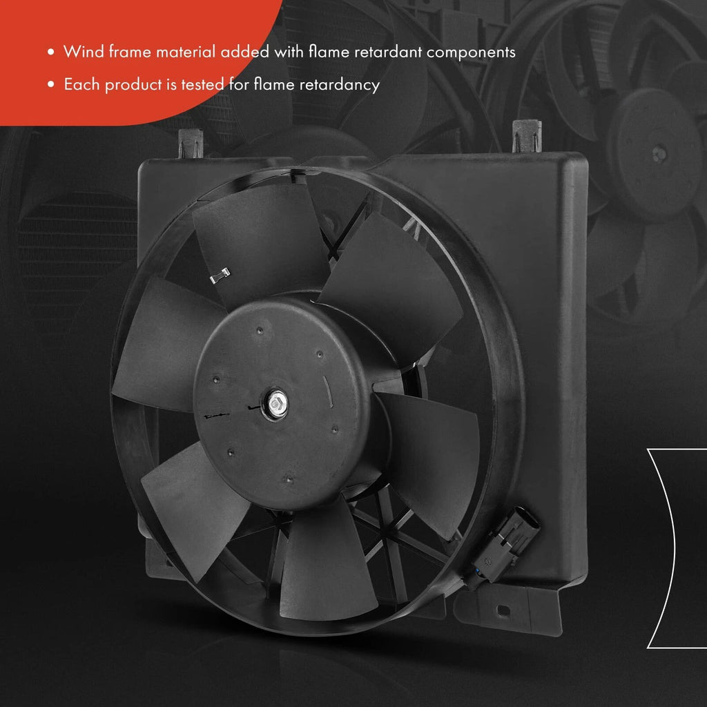 Cooling Fan Assembly with Shroud for Jeep Cherokee Comanche (1988–1994)