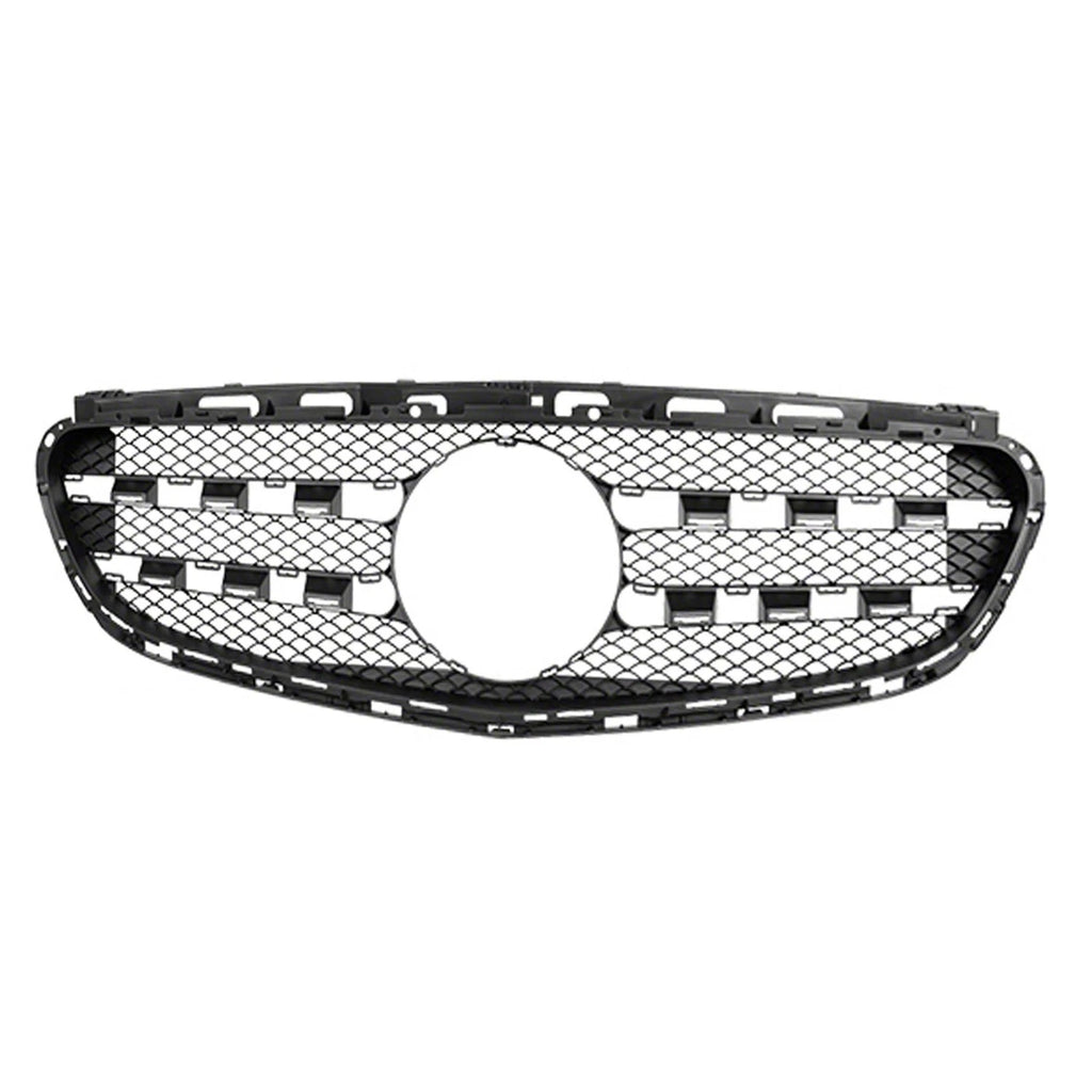 Replacement Black Plastic Front Grille for Toyota Hilux (2005–2015)