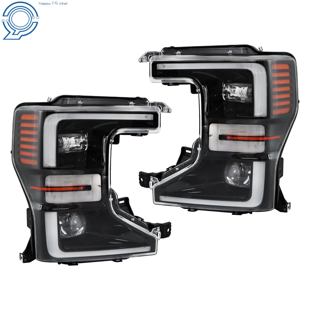 LED Headlight Assembly for Ford F250 F350 Super Duty (2020–2022) Left+Right