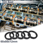 Set of 5 Oil Seal Rotary Shaft Seal NBR Rubber 60x80x12mm