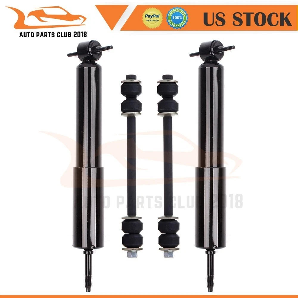 4pc Front Gas Absorber Shock Sway Bar Kit for Mazda B2300 B2500 B3000 B4000