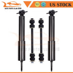 4pc Front Gas Absorber Shock Sway Bar Kit for Mazda B2300 B2500 B3000 B4000
