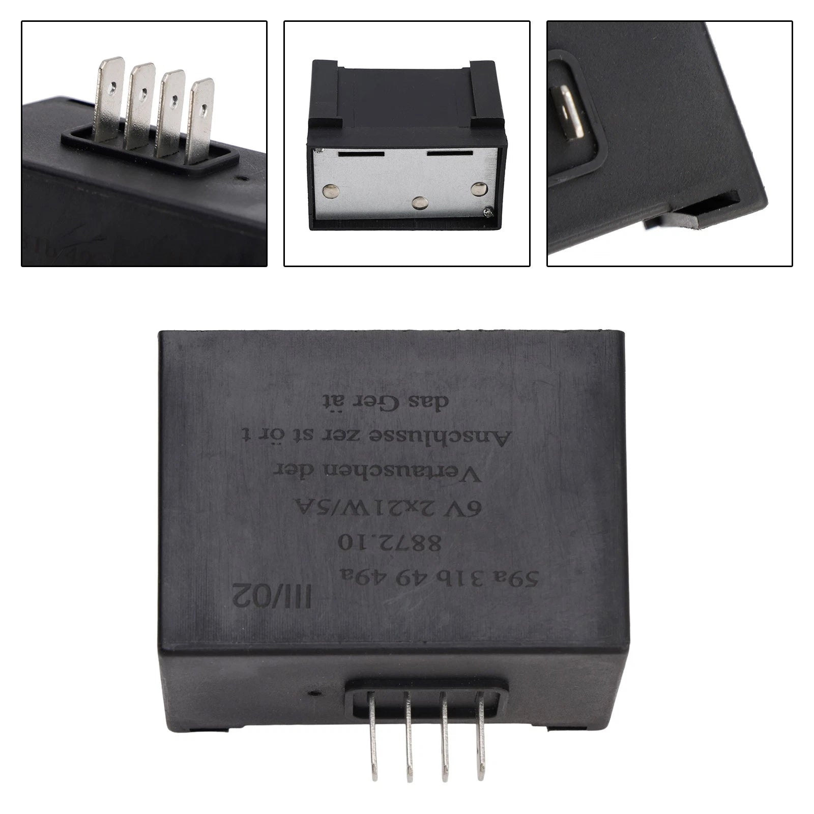 Voltage Regulator Flasher Relay for Simson S50 S51 S53 S80 (6V 2X21W/5A)