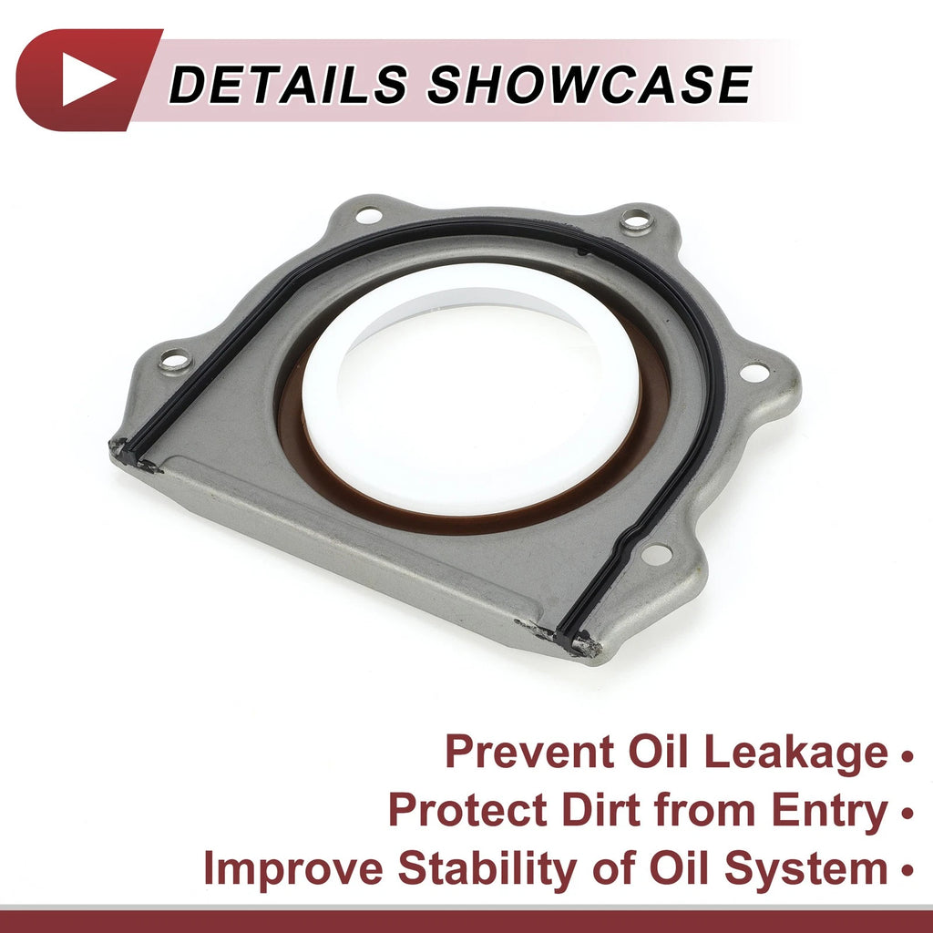 1 Pc Crankshaft Oil Seal with Flange for Chrysler Pacifica (No. 68031388AA)
