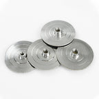 4 Inch Aluminum Base Backing Plate for Polishing Pads (M14/M10/M16 Threads)