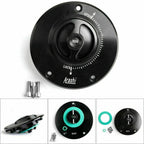 Keyless Fuel Cover Gas Tank Cap for Kawasaki Versys 1000, GTR 1400 (2010–2018)