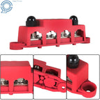 3/8" 250 Amp Busbar with Cover for Universal Applications (12V)