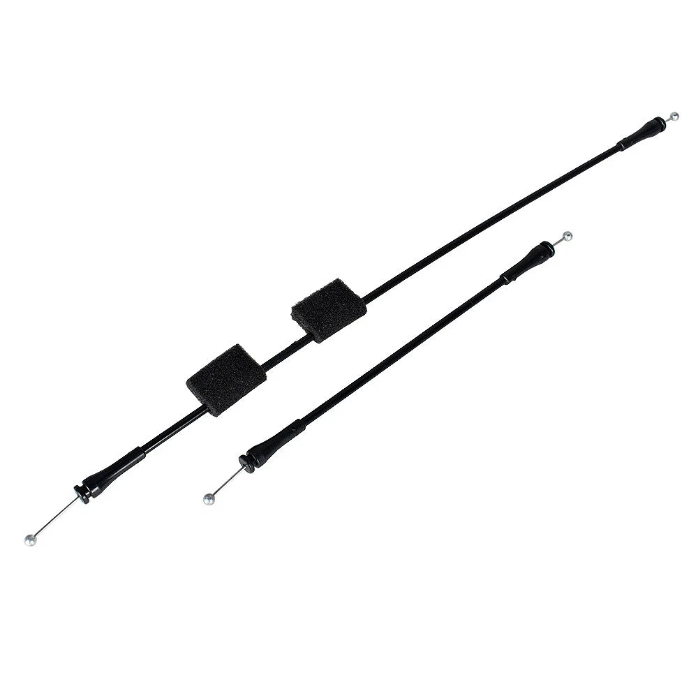 Set of 2 Rear Right Cargo Door Latch Release Cables for Ford E250 E350 E150 (1992â2014)