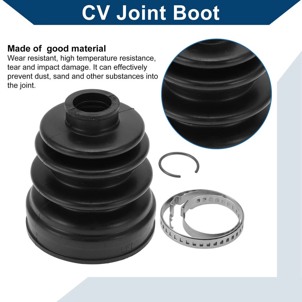 Inner CV Joint Boot Kit w/ Clamps for Hyundai Elantra (2011–2016) 495833Y000