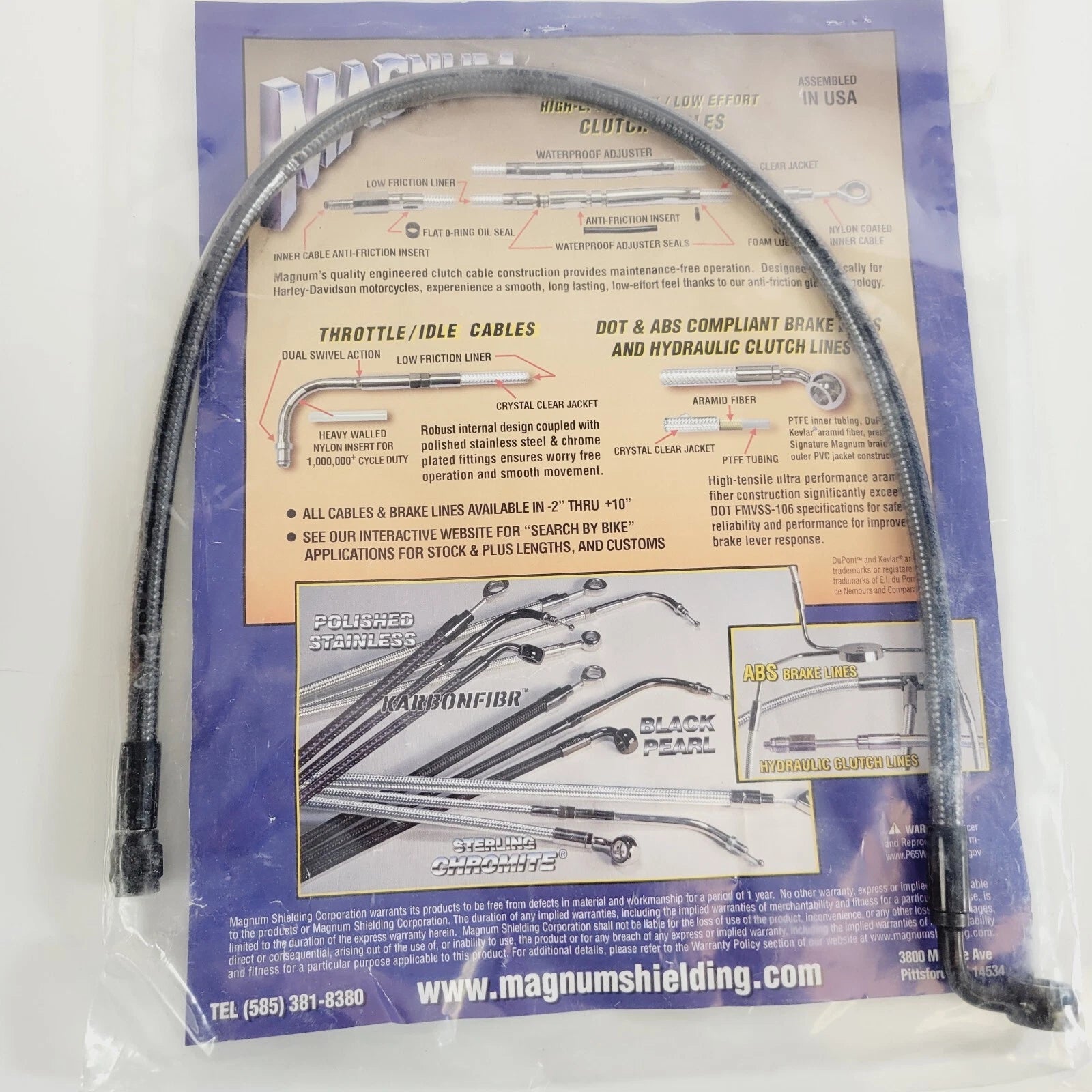 Magnum Front Brake Line Kit for ABS-Specific Vehicles