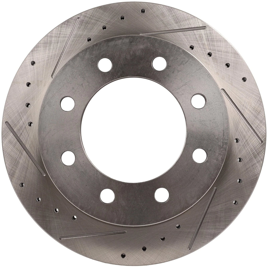 Rear Drilled Slotted Brake Rotors for Chevrolet Silverado 2500, GMC Yukon XL 2500