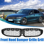 Front Hood Bumper Grille for BMW 330i 330e M340i XDrive G20 (2019–2023)