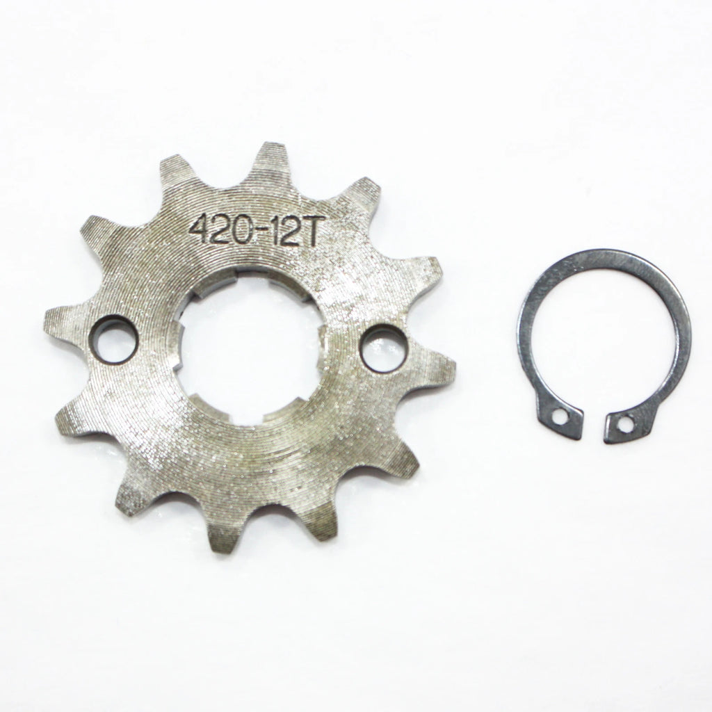 12T 20mm Front Sprocket for Pit Trail Quad Dirt Bike ATV Buggy