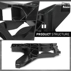 Set of 2 Front Bumper Headlight Support Brackets for Audi A6 A7 (2012–2018)