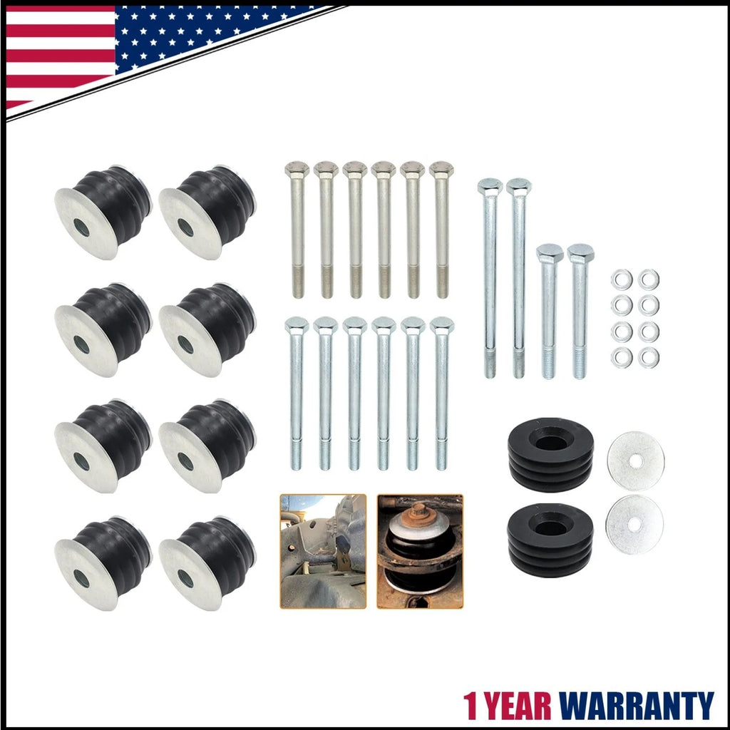 Body Cab Mount Bushings Kit for Ford F250 F350 Super Duty (1999–2007) KF04058BK