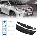 Front Upper Hood Bumper Grille for Kia Sorento (2013) No.863502P500 Black