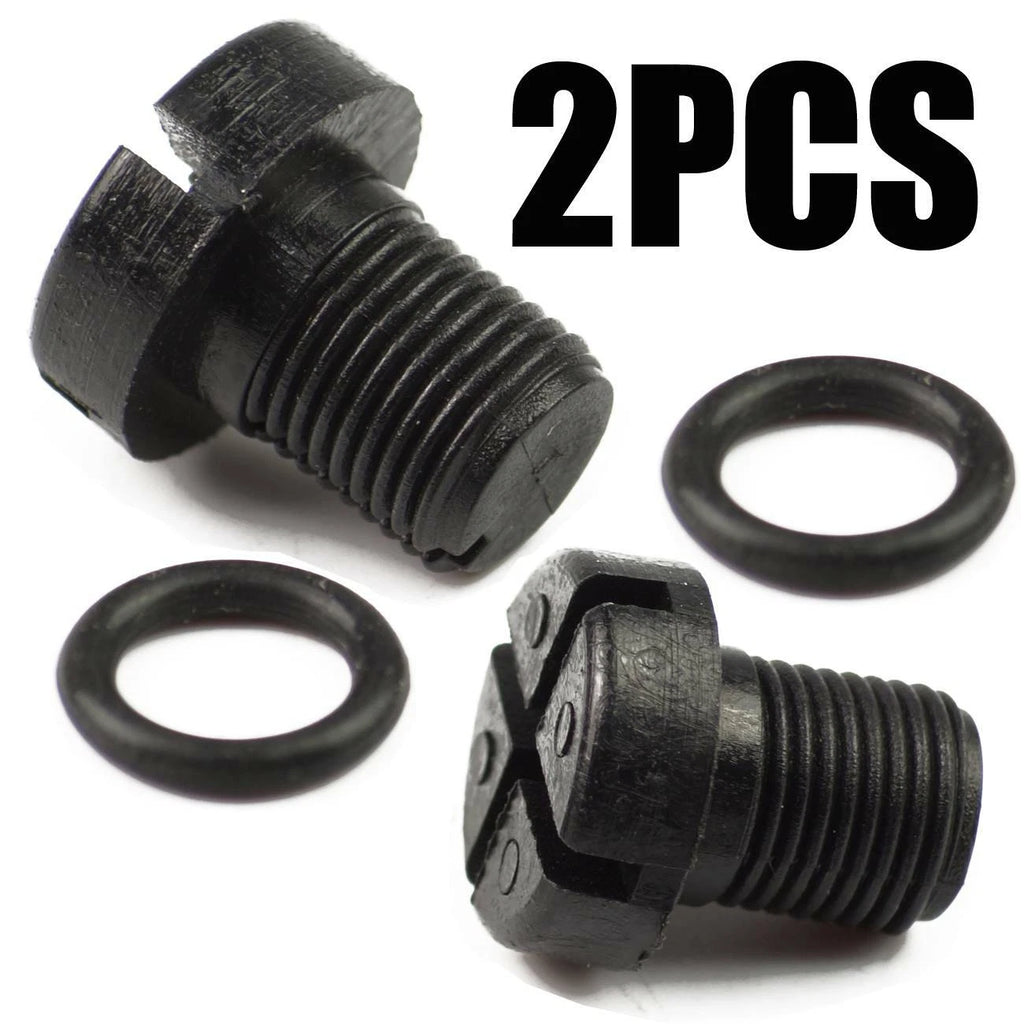 2X Engine Coolant Tank Bleeder Screw for BMW E46 E39 E53 (1998–2006)